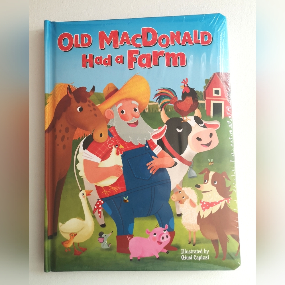 🥰*Brand new* Children's Old MacDonald Had a Farm Soft Padded Board Book
